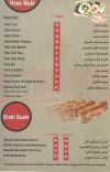 Chili Sushi menu Egypt